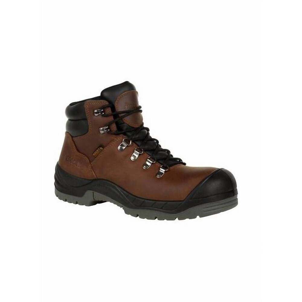 NEW ROCKY worksmart women's composite toe waterproof work boot - wide width in b
